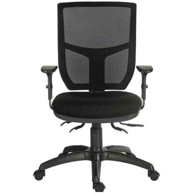 RS PRO, Bürostuhl, Drehstuhl auf Rädern Gewebe Schwarz, höhenv (52 - 64 cm) RS PRO, Bürostuhl, Drehstuhl auf Rädern Gewebe Schwarz, höhenv (52 - 64 cm)