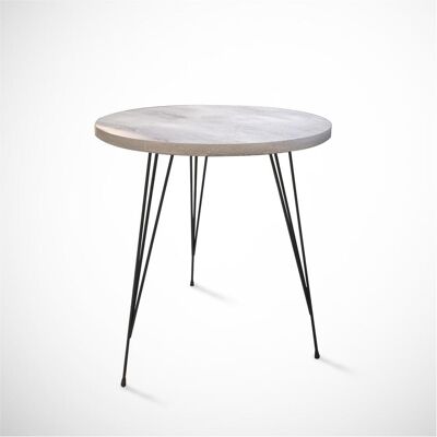 Hanah Home, Couchtisch + Beistelltisch, Hamza (40 x 40 x 44 cm) Hanah Home, Couchtisch + Beistelltisch, Hamza (40 x 40 x 44 cm)
