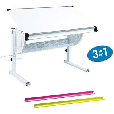 Inter Link Verstellbarer Neigbarer Schreibtisch - 3-in-1 Mehrfarbig Inter Link Verstellbarer Neigbarer Schreibtisch - 3-in-1 Mehrfarbig