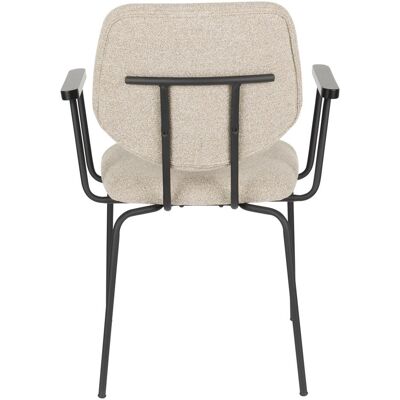 2x White Label Living, Stühle, Zelo Armchair Beige 2x White Label Living, Stühle, Zelo Armchair Beige