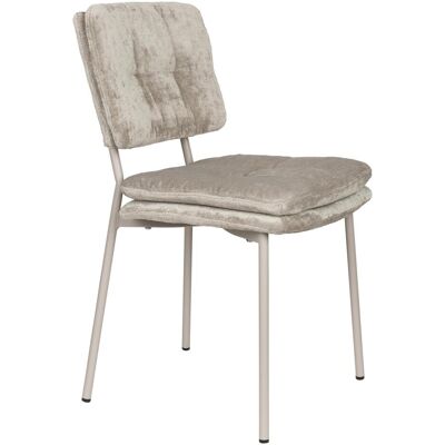 2x White Label Living, Stühle, Chair Franck Beige 2x White Label Living, Stühle, Chair Franck Beige