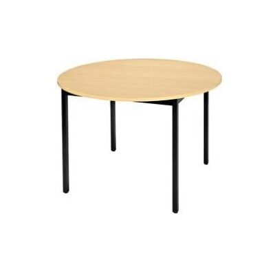 SODEMATUB Mehrzwecktisch - 110x110x74 cm Schwarz Buche SODEMATUB Mehrzwecktisch - 110x110x74 cm Schwarz Buche