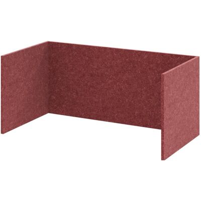 Hammerbacher, Zubehör Büromöbel, FlexWall Akustikrückwand bordeaux 74,8 x 37,3 x 32,8 cm Hammerbacher, Zubehör Büromöbel, FlexWall Akustikrückwand bordeaux 74,8 x 37,3 x 32,8 cm
