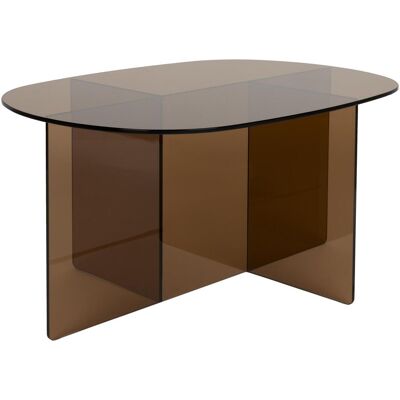 Zuiver, Couchtisch + Beistelltisch, Coffee Table Linea Brown (60 x 80 x 40 cm) Zuiver, Couchtisch + Beistelltisch, Coffee Table Linea Brown (60 x 80 x 40 cm)