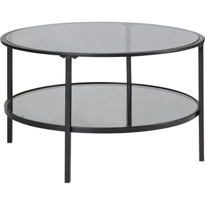 Beliani, Couchtisch + Beistelltisch, Tellaka (80 x 80 x 45 cm) Beliani, Couchtisch + Beistelltisch, Tellaka (80 x 80 x 45 cm)