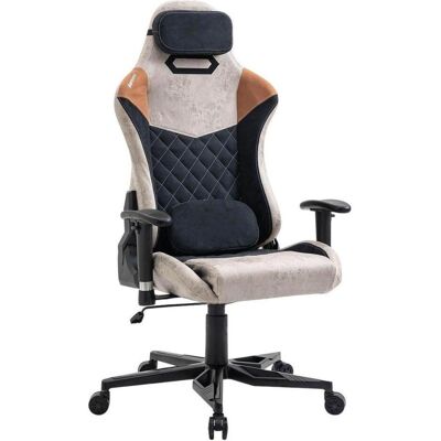 Kyocera OFFC CHR HAPPYGAME 9301 BLCK/BRWN/BEIGE, Gaming Stuhl, Beige, Schwarz, Braun Kyocera OFFC CHR HAPPYGAME 9301 BLCK/BRWN/BEIGE, Gaming Stuhl, Beige, Schwarz, Braun