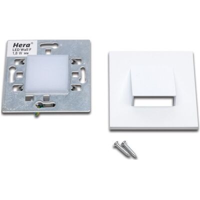 Hera, Deckenleuchte, LED Wall Down 1,8W w LED Wandeinbauleuchte,Inhalt:1Stück LEDWALLDOWN18WW (90 lm) Hera, Deckenleuchte, LED Wall Down 1,8W w LED Wandeinbauleuchte,Inhalt:1Stück LEDWALLDOWN18WW (90 lm)