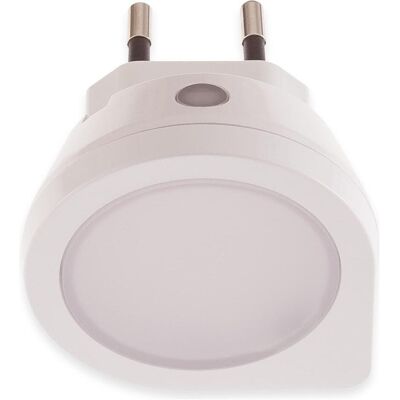 Müller Licht, Nachtlicht, LED Sensor Nachtlicht 1W 2 lm 2700 K warmweiss Apollo weiss mit Dämmerungssensor Müller Licht, Nachtlicht, LED Sensor Nachtlicht 1W 2 lm 2700 K warmweiss Apollo weiss mit Dämmerungssensor