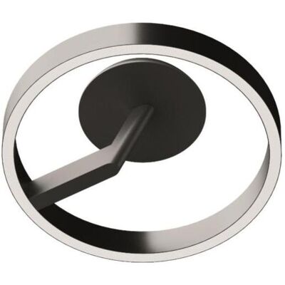 Opple, Deckenleuchte, Ringo Anbauleuchte schwarz BLE2 75W 4500lm HCL 1800-12000K CRI97 D600mm (4500 lm) Opple, Deckenleuchte, Ringo Anbauleuchte schwarz BLE2 75W 4500lm HCL 1800-12000K CRI97 D600mm (4500 lm)
