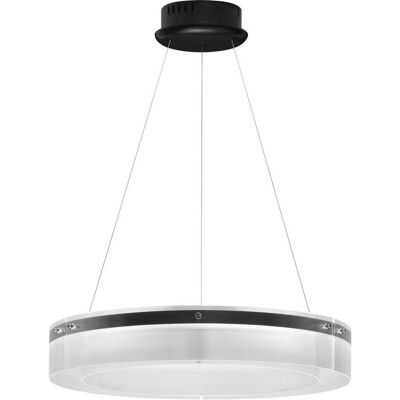 Nova Luce, Pendelleuchte, PAULINE LED Pendelleuchte Schwarz 50W Warmweiss 180x70cm dimmbar 9695262 Nova Luce, Pendelleuchte, PAULINE LED Pendelleuchte Schwarz 50W Warmweiss 180x70cm dimmbar 9695262
