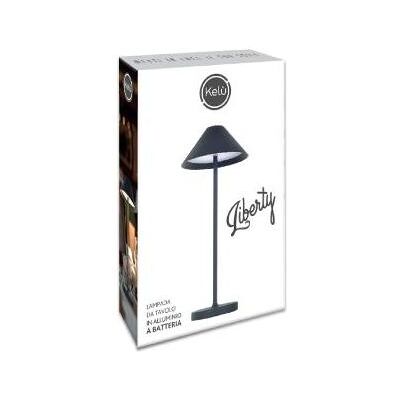 GBC, Tischlampe, Schwarze Liberty Tischlampe in (240 lm) GBC, Tischlampe, Schwarze Liberty Tischlampe in (240 lm)