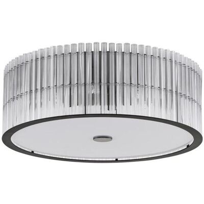 Nova Luce, Deckenleuchte, BAROK Deckenleuchte G9 6-fach Schwarz 17x47cm dimmbar 9006058 (G9) Nova Luce, Deckenleuchte, BAROK Deckenleuchte G9 6-fach Schwarz 17x47cm dimmbar 9006058 (G9)