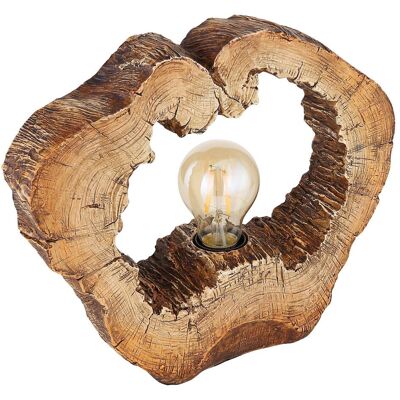 Globo Lighting Vinzenz Rustikale Tischlampe - E27 60W Globo Lighting Vinzenz Rustikale Tischlampe - E27 60W