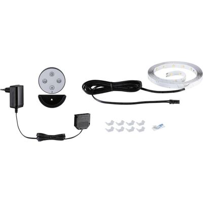 Paulmann, LED Streifen, 79575 LED-Streifen-Basisset 230 2.4 mm Warmweiss 1 St. (Warmweiss, 0.24 cm, Indoor) Paulmann, LED Streifen, 79575 LED-Streifen-Basisset 230 2.4 mm Warmweiss 1 St. (Warmweiss, 0.24 cm, Indoor)