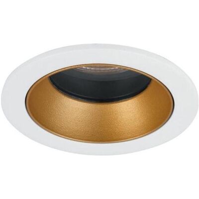 Brumberg LED-Einbaudownlight - IP44 Weiß/Gold - Einbauleuchte Brumberg LED-Einbaudownlight - IP44 Weiß/Gold - Einbauleuchte