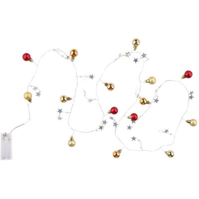 Globo, Lichterkette, LED Baily Lichterkette 20xLED (2.20 m) Globo, Lichterkette, LED Baily Lichterkette 20xLED (2.20 m)
