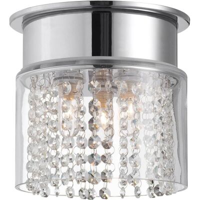 Markslöjd, Deckenleuchte, LYSE Ceiling 3L Chrome IP44 Markslöjd, Deckenleuchte, LYSE Ceiling 3L Chrome IP44