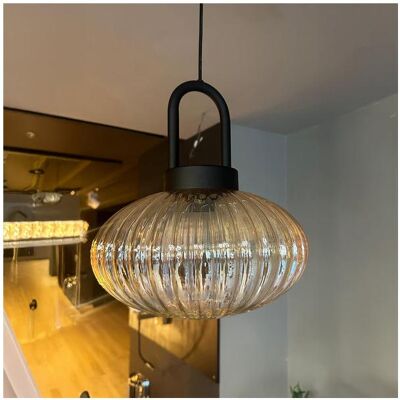 Bamyum, Pendelleuchte, Elegant Pendelleuchte Glas (E27) Bamyum, Pendelleuchte, Elegant Pendelleuchte Glas (E27)