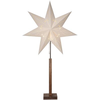Star Trading, Stehlampe, Standleuchte Stern100x60 beige (E14) Star Trading, Stehlampe, Standleuchte Stern100x60 beige (E14)
