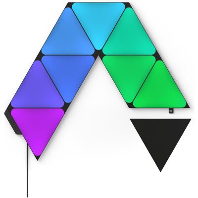 Nanoleaf, Beleuchtung Zubehör, Shapes Black Triangles Starter Kit (9 panels) Nanoleaf, Beleuchtung Zubehör, Shapes Black Triangles Starter Kit (9 panels)