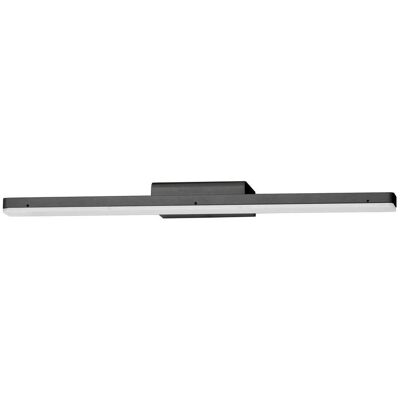 Nova Luce, Deckenleuchte, NYX LED Wandleuchte Grau 12W IP44 Warmweiss 45x9,5x3cm 9136172 Nova Luce, Deckenleuchte, NYX LED Wandleuchte Grau 12W IP44 Warmweiss 45x9,5x3cm 9136172