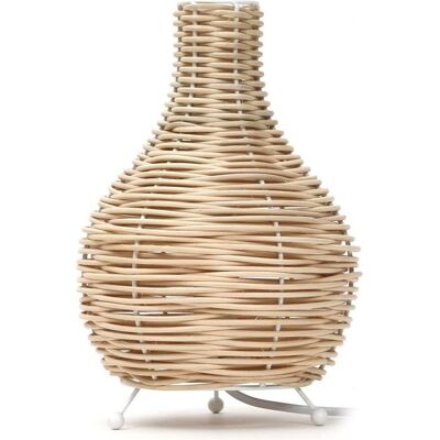 Platinet Modell S-Form Braune Rattan Tischlampe - Tischlampe Platinet Modell S-Form Braune Rattan Tischlampe - Tischlampe