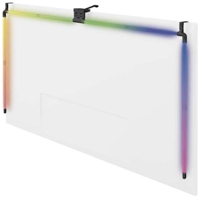 Emos GoSmart Ambient LED RGB Beleuchtung für TV 75“ (189 cm), TV Zubehör, Weiss, Schwarz Emos GoSmart Ambient LED RGB Beleuchtung für TV 75“ (189 cm), TV Zubehör, Weiss, Schwarz