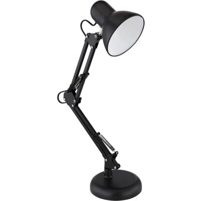 RealPower, Tischlampe, Retro Schreibtischlampe SL-70,schwarz Metall (E27) RealPower, Tischlampe, Retro Schreibtischlampe SL-70,schwarz Metall (E27)