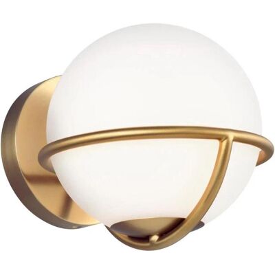 Elstead Lighting, Deckenleuchte, Apollo LED Wandleuchte G9 Brüniertes Messing (320 lm, G9) Elstead Lighting, Deckenleuchte, Apollo LED Wandleuchte G9 Brüniertes Messing (320 lm, G9)