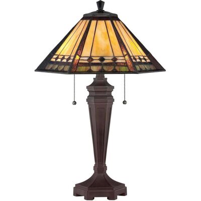 Elstead Lighting, Tischlampe, Arden Tischleuchte E27 2-fach Bronze Patina (E27) Elstead Lighting, Tischlampe, Arden Tischleuchte E27 2-fach Bronze Patina (E27)