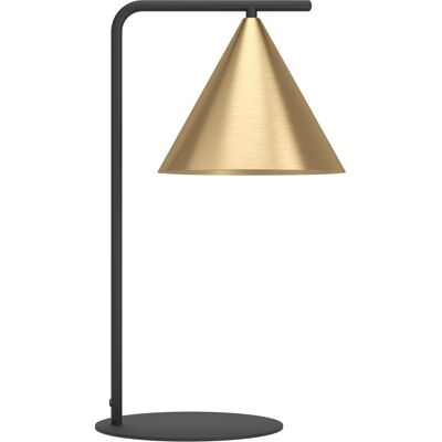 EGLO, Tischlampe, Tischleuchte NARICES 1x E27 Schwarz/Messing (E27) EGLO, Tischlampe, Tischleuchte NARICES 1x E27 Schwarz/Messing (E27)