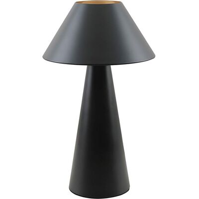 F-Bright, Tischlampe, E27 mushroom-shaped table lamp, black colour, ø200 x 325 mm (E27) F-Bright, Tischlampe, E27 mushroom-shaped table lamp, black colour, ø200 x 325 mm (E27)