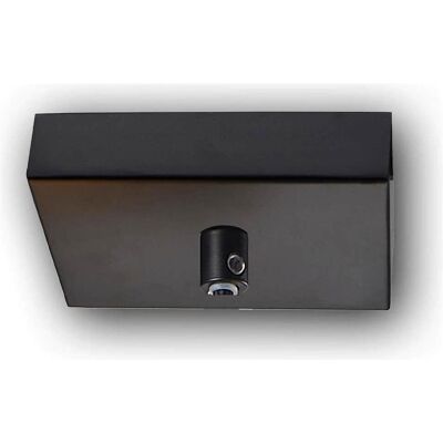 ISOLED Deckenbaldachin - Quadratisch, Schwarz, für Einzelabhängung - Deckenart ISOLED Deckenbaldachin - Quadratisch, Schwarz, für Einzelabhängung - Deckenart