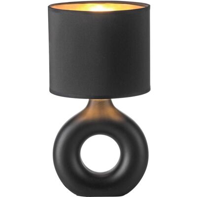 Just Light, Tischlampe, CARARA Tischleuchte E27 max.max. 25W schwarz 14193-18 (E27) Just Light, Tischlampe, CARARA Tischleuchte E27 max.max. 25W schwarz 14193-18 (E27)