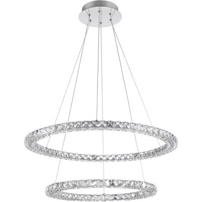 Nova Luce, Pendelleuchte, QUENTIN LED Pendelleuchte Chrom 60W Neutralweiss 120x70cm 9172518 (3600 lm) Nova Luce, Pendelleuchte, QUENTIN LED Pendelleuchte Chrom 60W Neutralweiss 120x70cm 9172518 (3600 lm)