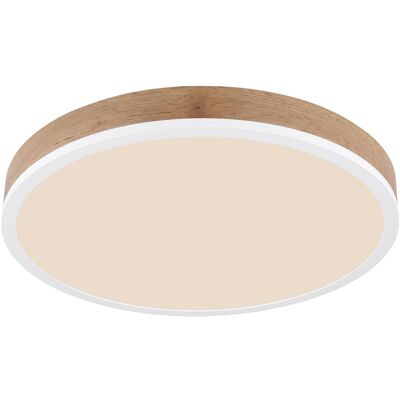 Globo Doro Deckenlampe - Weiß, Braun, LED, 3000K Globo Doro Deckenlampe - Weiß, Braun, LED, 3000K