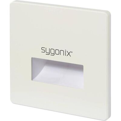 Sygonix, Deckenleuchte, SY-6179430 LED-Wandeinbauleuchte LED Weiss (45 lm) Sygonix, Deckenleuchte, SY-6179430 LED-Wandeinbauleuchte LED Weiss (45 lm)