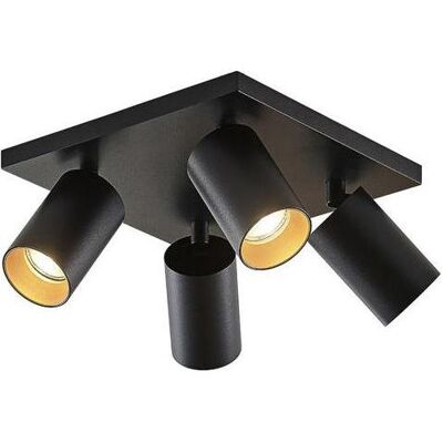 Brumberg - Wandleuchte Deckenleuchte 4x GU10 - IP20 - Aluminium - Lampe Brumberg - Wandleuchte Deckenleuchte 4x GU10 - IP20 - Aluminium - Lampe