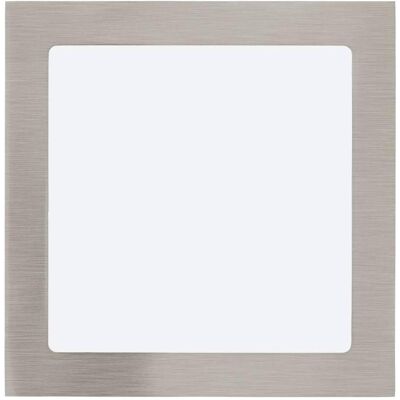 EGLO, Deckenleuchte, 64637 FUEVA 1 PRO LED Leuchtspot 16W 225x225mm Nickel-Matt Weiss Warmweiss EGLO, Deckenleuchte, 64637 FUEVA 1 PRO LED Leuchtspot 16W 225x225mm Nickel-Matt Weiss Warmweiss