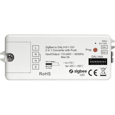 Synergy 21 Controller EOS 10 ZigBee to DALI Converter, Smart Home Hub Synergy 21 Controller EOS 10 ZigBee to DALI Converter, Smart Home Hub