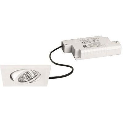 Brumberg LED-Einbaustrahler - Verstellbar, Quadratischer Aluminium, Phasenabschnitt Dimmbar Brumberg LED-Einbaustrahler - Verstellbar, Quadratischer Aluminium, Phasenabschnitt Dimmbar