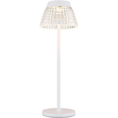 Globo, Tischlampe, Lora LED Tischleuchte 1W Warmweiss Weiss Matt, Metall Ø13,5cm 58456W (100 lm) Globo, Tischlampe, Lora LED Tischleuchte 1W Warmweiss Weiss Matt, Metall Ø13,5cm 58456W (100 lm)