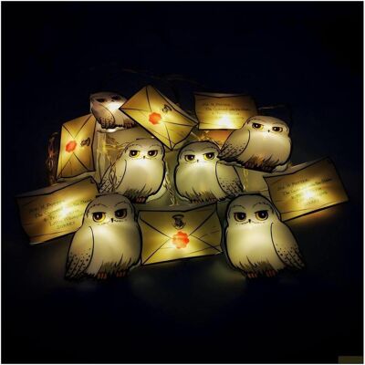 Groovy, Lichterkette, Harry Potter Guirlande lumineuse 2D Letter of Acceptance & Hedwig (2.50 m) Groovy, Lichterkette, Harry Potter Guirlande lumineuse 2D Letter of Acceptance & Hedwig (2.50 m)