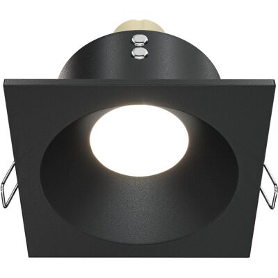 Maytoni, Einbauleuchte, Zoom Downlight, Einbauleuchte GU10 quadratisch Schwarz IP65 wasserdicht (GU10, Aluminium) Maytoni, Einbauleuchte, Zoom Downlight, Einbauleuchte GU10 quadratisch Schwarz IP65 wasserdicht (GU10, Aluminium)