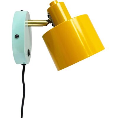 Dyberg Larsen, Wandleuchte, Dyberg-Larsen - Ocean wall lamp - Curry/Brass/Turquoise Dyberg Larsen, Wandleuchte, Dyberg-Larsen - Ocean wall lamp - Curry/Brass/Turquoise