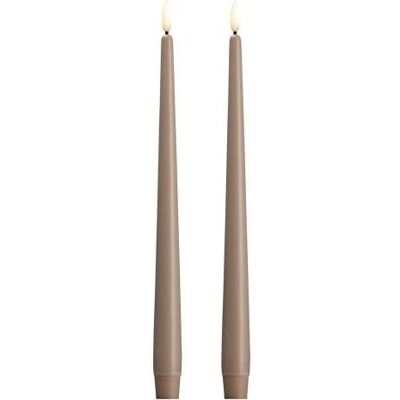 Konjac Sponge, Nachtlicht, Moods & More MM LED taper candle, Silk, Slim, Sand, 2-pack, 23x300 mm Konjac Sponge, Nachtlicht, Moods & More MM LED taper candle, Silk, Slim, Sand, 2-pack, 23x300 mm