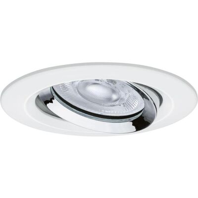 Paulmann, Deckenleuchte, 92422 Nova LED-Einbauleuchte GU10 4.9 W Weiss (matt), Chrom (550 lm, GU10) Paulmann, Deckenleuchte, 92422 Nova LED-Einbauleuchte GU10 4.9 W Weiss (matt), Chrom (550 lm, GU10)