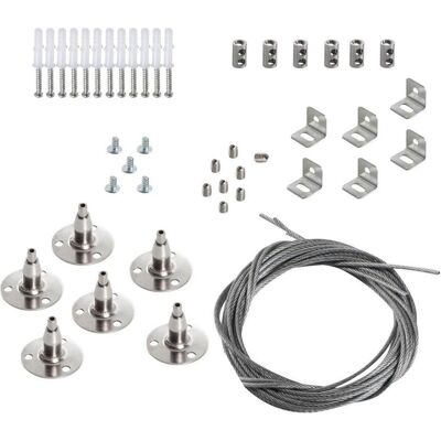 Kanlux, Beleuchtung Zubehör, 28505 SPN BRAVO S/P 12030 Stahlseil für Panel Bravo Kanlux, Beleuchtung Zubehör, 28505 SPN BRAVO S/P 12030 Stahlseil für Panel Bravo