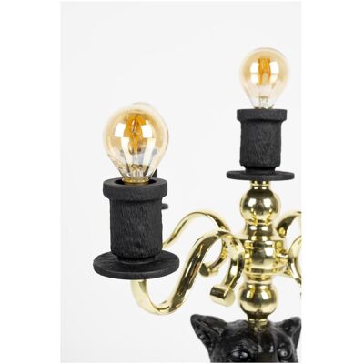 Bold Monkey, Stehlampe, Proudly Crowned Panther floor lamp black (E14) Bold Monkey, Stehlampe, Proudly Crowned Panther floor lamp black (E14)