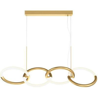 Maytoni Node Gold Modern 4-Licht Pendelleuchte - Deckenleuchte Maytoni Node Gold Modern 4-Licht Pendelleuchte - Deckenleuchte